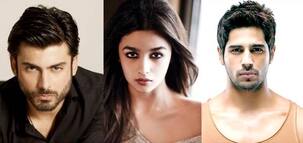 What does Alia Bhatt have to say about working with Sidharth Malhotra and Fawad Khan?