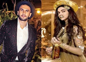Ranveer Singh goes deewana over Deepika Padukone's look in the new Bajirao Mastani song!