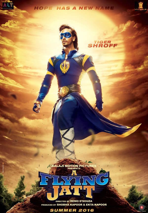 A Flying Jatts New Poster Features Tiger Shroff In Fierce Avatar  Koimoi