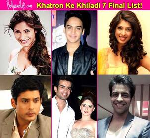 Khatron Ke Khiladi 7 final contestant list: Sidharth Shukla, Aishwarya Sakhuja, Jay Bhanushali-Mahhi Vij, Himmanshoo A Malhotra, Tanishaa Mukerji, Faisal Khan a part of the show!