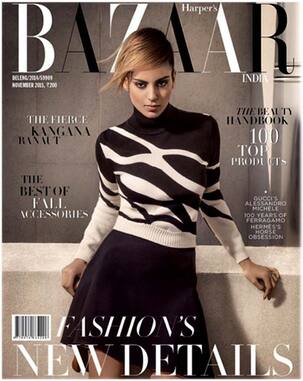 We are digging Kangana Ranaut's chic ash brown bob hairdo on her her latest magazine cover!