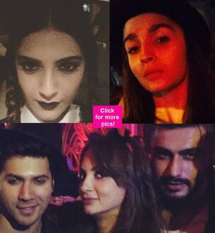 Varun Dhawan, Sonam Kapoor, Arjun Kapoor, Alia Bhatt celebrate a spooky Halloween- view pics!