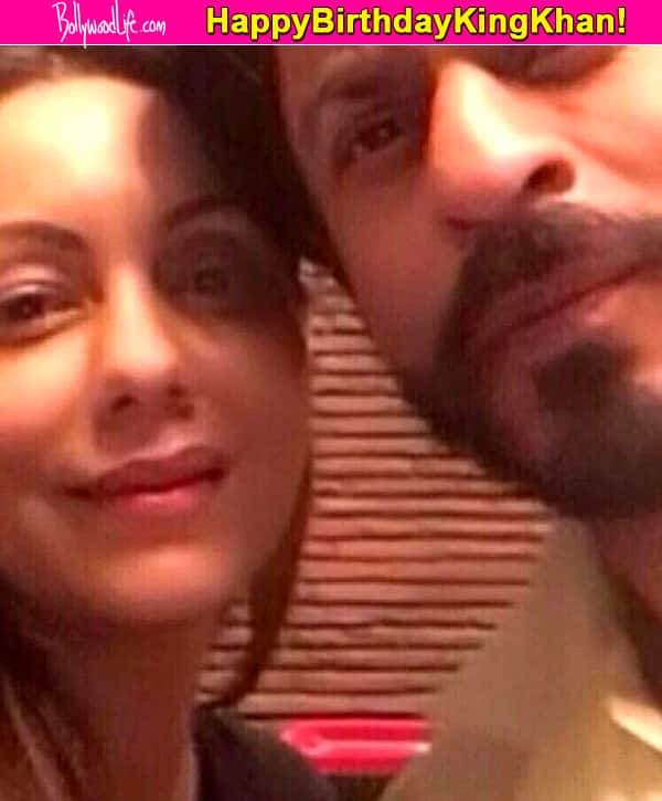 Shah Rukh Khan's birthday selfie with wife Gauri is the CUTEST thing you will see on the internet today!