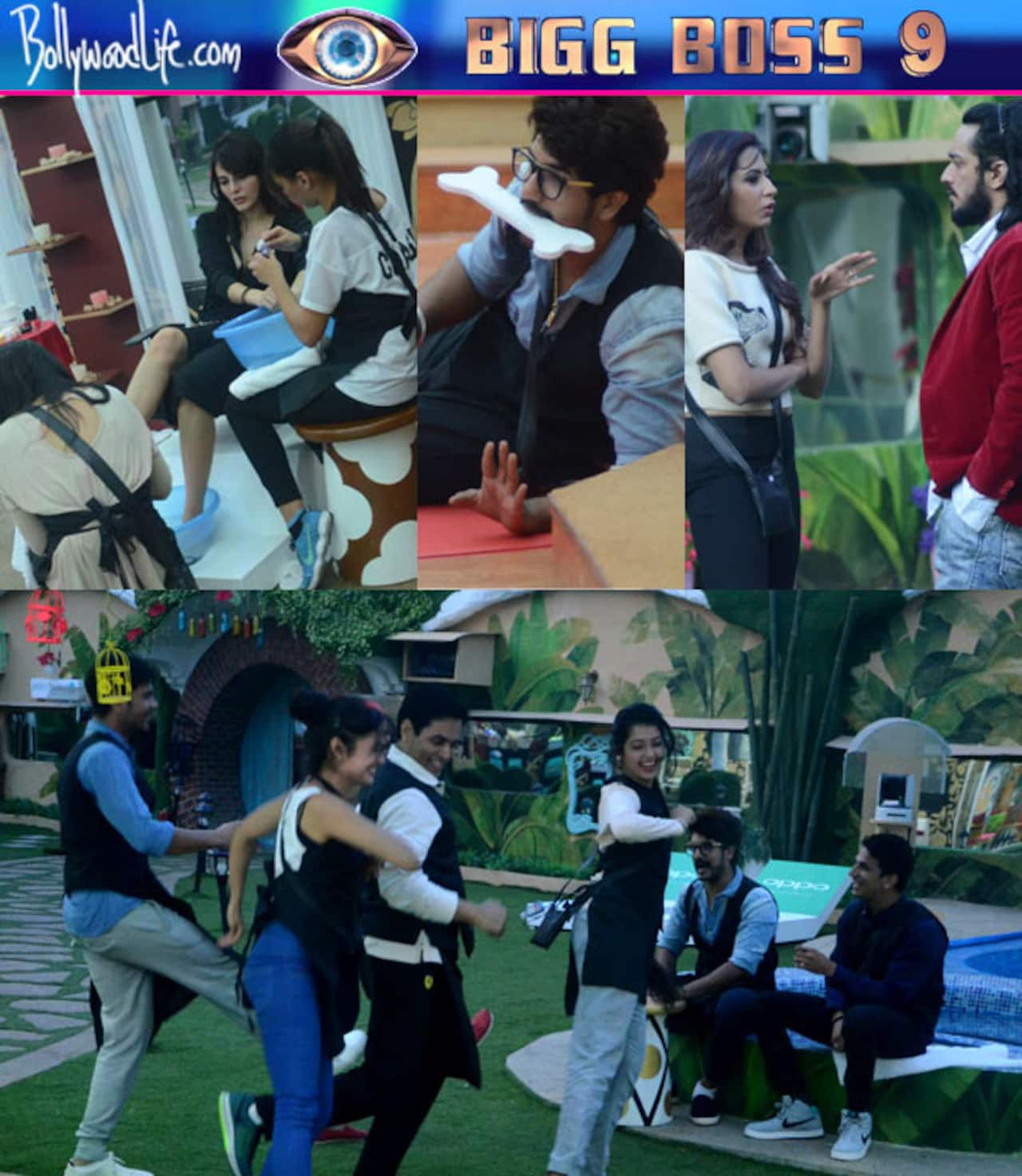 Bigg Boss 9 Episode 23 Sargun Mehta Enters Bigg Boss Mandana Karimi And Rishabh Sinha Torture