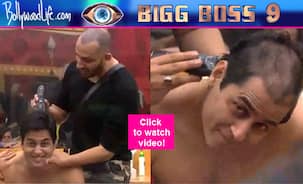 Bigg Boss 9: You cannot miss this video of Aman Verma going bald - watch video!