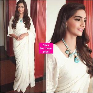 Sonam Kapoor goes ethnic and chic for Prem Ratan Dhan Payo's promotional spree - view pics!