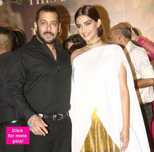 Salman Khan, Sonam Kapoor, Neil Nitin Mukesh caught in a festive mood for a special Prem Ratan Dhan Payo Diwali meet!