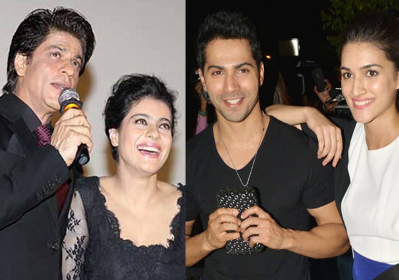 Varun Dhawan and Kirti Sanon to join Shah Rukh Khan and Kajol in 'Saath  Nibhana Sathiya