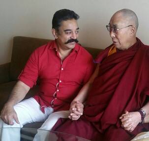 Kamal Haasan bonds with Dalai Lama!