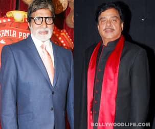 Amitabh Bachchan and Shatrughan Sinha bury the hatchet at Diwali party!