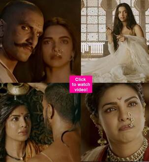 Bajirao Mastani trailer: Ranveer Singh, Deepika Padukone and Priyanka Chopra's period drama looks exquisite beyond belief- watch video!