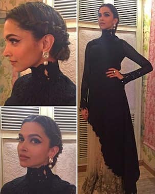Deepika Padukone's breathtaking look at Bajirao Mastani trailer launch will make you go weak in your knees!
