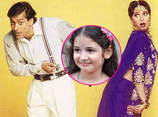 Harshaali Malhotra pulls off a Madhuri Dixit just for Salman Khan - watch&nbsp;video!