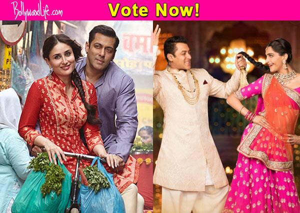 Kareena in Bajrangi Bhaijaan or Sonam in Prem Ratan Dhan Payo? Ur FAV girl opposite Salman