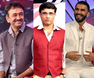 Ranveer Singh makes Sourav Ganguly and Rajkumar Hirani do the Bajirao Mastani Dubsmash! Watch videos!