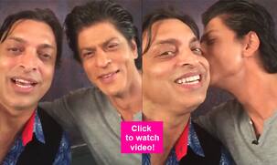 Shah Rukh Khan and Shoaib Akhtar’s ultimate bromance is back! - watch video!