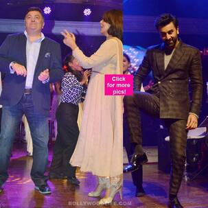 Ranbir Kapoor, Rishi Kapoor and Neetu Kapoor get GROOVY at a charity event - view HQ pics!