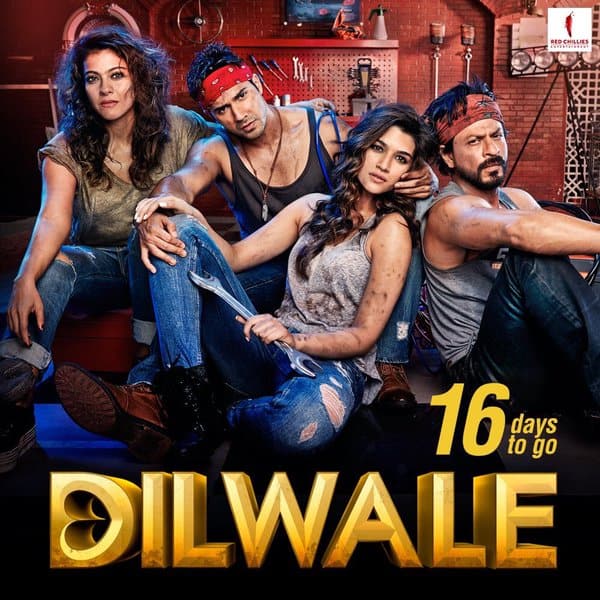 Dilwale new poster: Shah Rukh Khan, Kajol, Kriti Sanon and Varun Dhawan's  new still will make your wait EXCRUCIATING! - Bollywood News & Gossip,  Movie Reviews, Trailers & Videos at Bollywoodlife.com