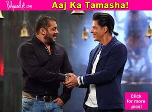 LOL Story of the day: What we expect Salman Khan and Shah Rukh Khan to do on Sunday's episode of Bigg Boss 9!