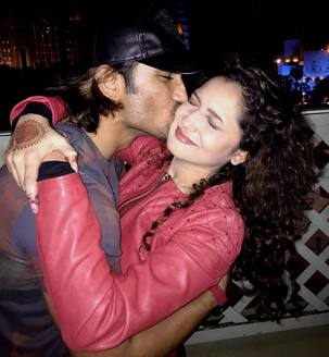 Sushant Singh Rajput wishes girlfriend Ankita Lokhande Happy Birthday with a KISS!