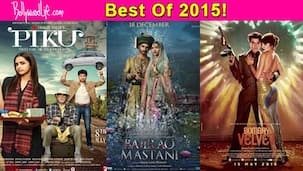 Ranveer Singh's Bajirao Mastani, Deepika Padukone's Tamasha, Amitabh Bachchan's Piku - Take a look at the 10 best posters of 2015!