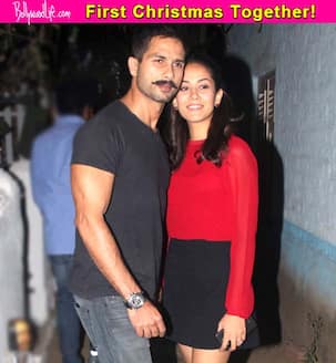 Aww! Shahid Kapoor and Mira Rajput spread the X'mas cheer hand-in-hand - view HQ pics!