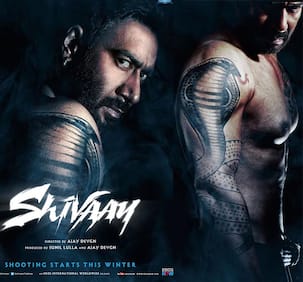 Shivaay new poster out: Ajay Devgn looks smouldering hot with his chiseled biceps
