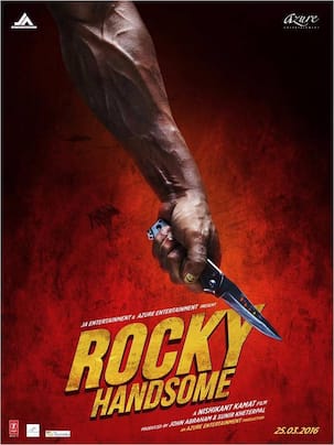 Rocky Handsome poster 2: This John Abraham-Shruti Haasan film looks BRUTAL!