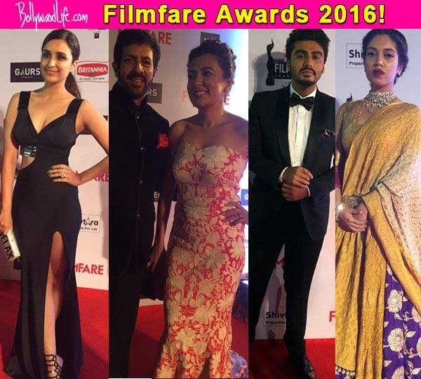 Filmfare Awards 2016 red carpet: Arjun Kapoor, Parineeti Chopra, Kabir ...