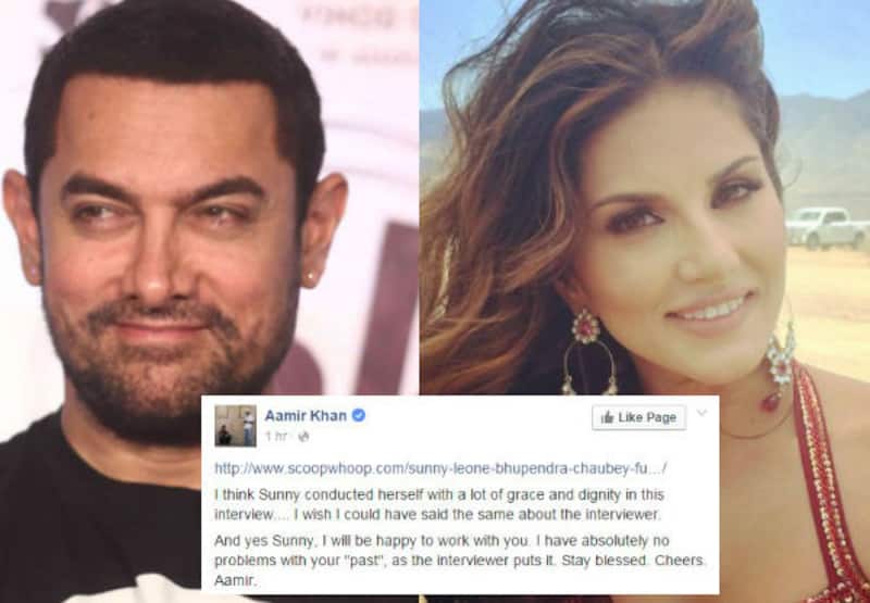 Aamir Khan wants to work with Sunny Leone!