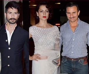 Shahid Kapoor, Kangana Ranaut and Saif Ali Khan's Rangoon to release on September 30!