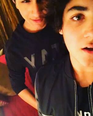 Akshay Kumar’s son Aarav and Saif Ali Khan’s son Ibrahim made another FUNNY video together –watch it!