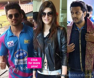 Kriti Sanon, Sooraj Pancholi, Riteish Deshmukh, Preity Zinta KICK OFF the first match of Celebrity Cricket League 2016 - view pics!