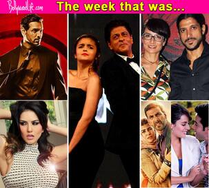 Farhan Akhtar - Adhuna divorce, Sunny Leone's controversial interview, Shah Rukh Khan - Alia Bhatt film - meet top 5 newsmakers of the week!