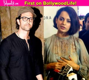 Kangana Ranaut gives a SHOCKING reaction in response to Hrithik Roshan's humiliating tweet against her - watch video!