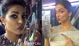 Same pinch! Deepika Padukone copies Priyanka Chopra's trophy pose!