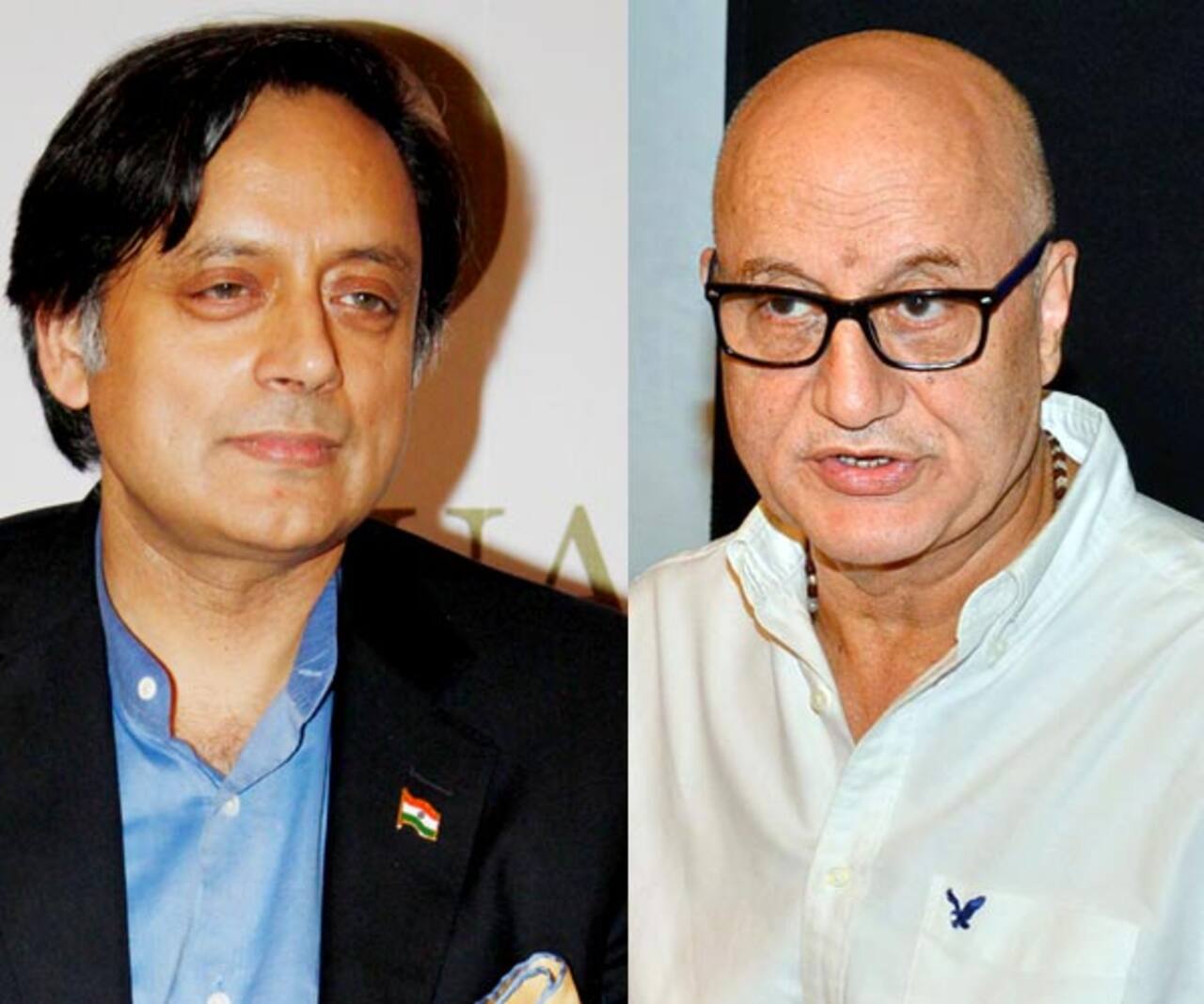 Anupam Kher and Shashi Tharoor's Twitter exchange gets NASTY!