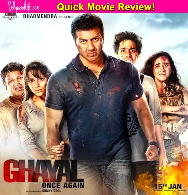Bollywood Movie Review: Ghayal Once Again – Bollywood Journalist
