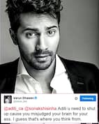 Varun Dhawan apologises for being rude to a woman while defending Sonakshi Sinha!