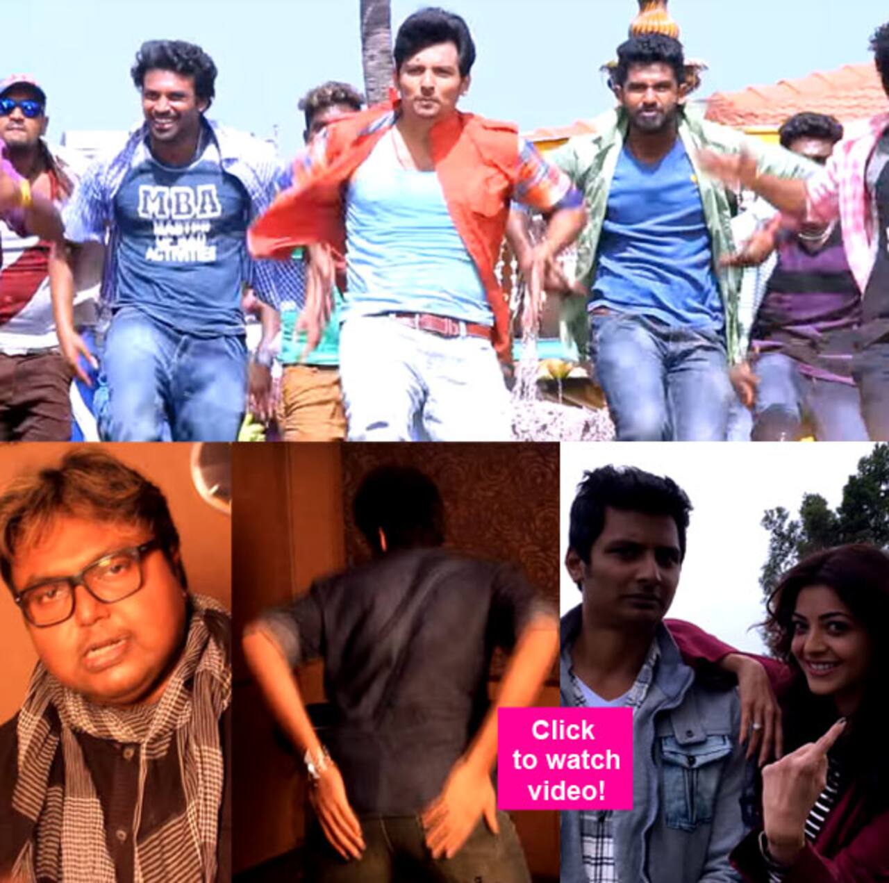 This making video of Jiiva and Hansika's song Athuvutta from Pokkiri Raja is hilariously awesome!