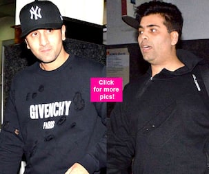 Post break up with Katrina Kaif, Ranbir Kapoor parties with Karan Johar - view HQ pics!