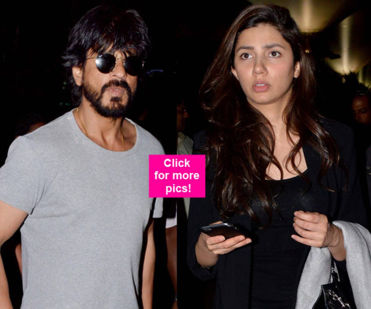 Mahira Khan arrives in Mumbai with Shah Rukh Khan despite the ...