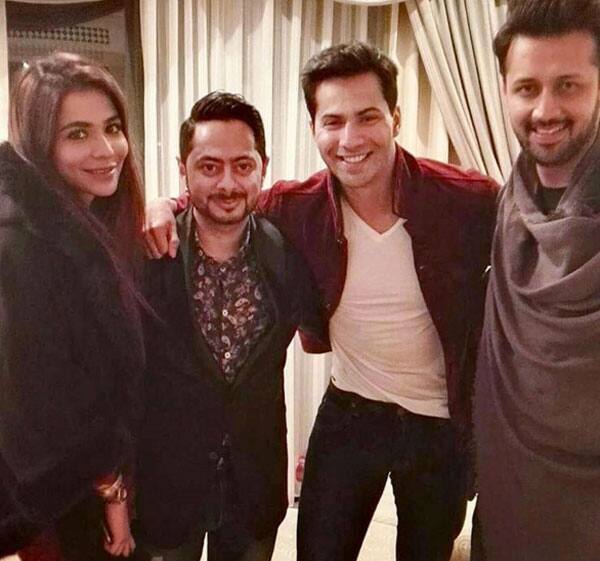 Look who's Varun Dhawan chilling with in Dubai! - Bollywood News ...