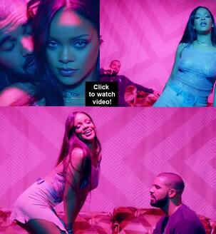 This second video of Rihanna and Drake's Work is all about t*ts and a$* - watch video!