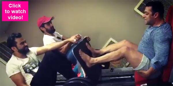 Hey boys! Sultan Salman Khan shows you how to ROCK leg press - watch&amp;nbsp;video!