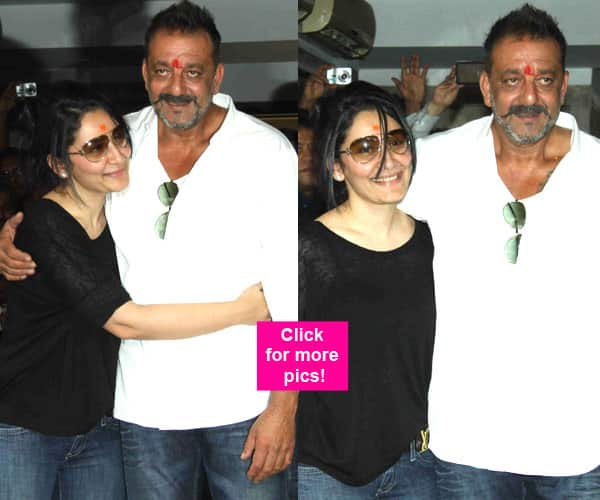 These Pictures Prove That Sanjay Dutt Missed His Wife Manyata Dutt A Lot View Hq Pics