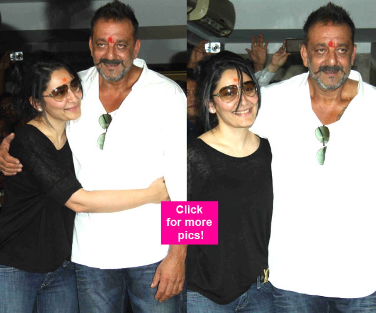 These Pictures Prove That Sanjay Dutt Missed His Wife Manyata Dutt A Lot View Hq Pics