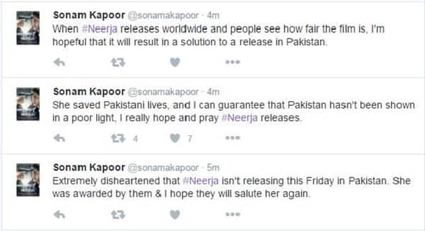 Neerja sonam pakistan