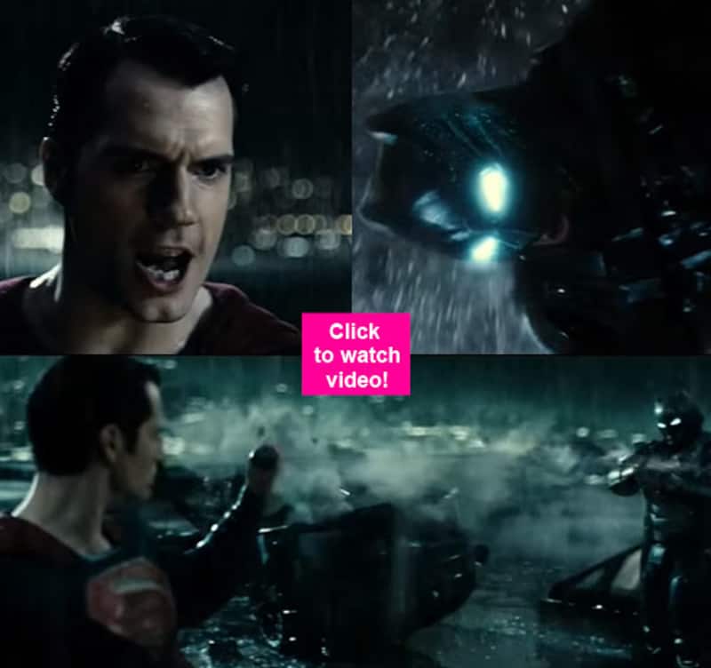 Superman BEATS Batman hands down in the new Batman vs Superman: Dawn of Justice footage!