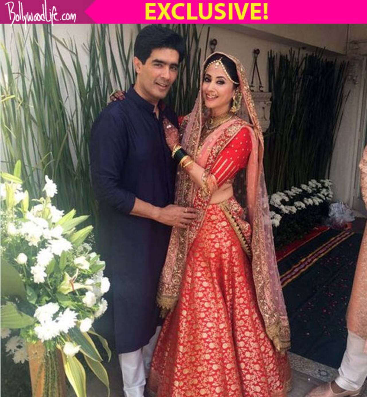 Urmila Matondkar’s wedding outfit was made in 5 days, reveals Manish ...